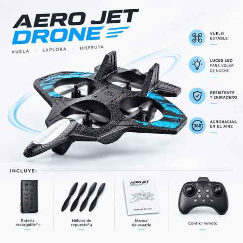 Aero JET tipo drone